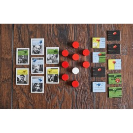 Capstone Games: Watergate, Strategy Board Game, History of Watergate Included, 2-Player Game of The Year 2019, Ages 12 and Up, 30-60 Minute Playtime, Cover Color May Vary