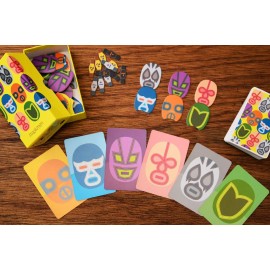 Maskmen - Strategic Wrestling Card Game | 2-6 Players | Ages 9+ | Portable Travel Game
