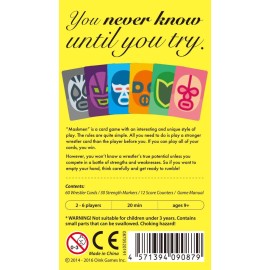 Maskmen - Strategic Wrestling Card Game | 2-6 Players | Ages 9+ | Portable Travel Game