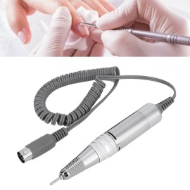 35000RPM Electric Nail Drill Pen with 5 Pin Jack, Nail Drill Handle Handpiece Connector for Manicure Pedicure Machine Accessory Tool