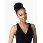 Sensationnel Instant Pony Half Wig AFRO PUFF MEDIUM - Synthetic pony tail and updo with adjustable drawstring for seamless pony styles - INSTANTPONY AFRO PUFF MEDIUM (1)