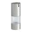 Tvoip 4Pcs/Lot 10ml/15ml/20ml/30ml, Airless Vacuum Pump Home Travel Lotion Bottles Refillable Cosmetics Packing dispenser (Silver)