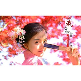 CRB Fashion Womens Kimono Traditional Tsumami Kanzashi Outfit Wedding Japanese Asian Yukata Hair Tie Flower Floral Sakura Fan Barrette Clip (Lilac Blue) CRB Fashion Womens Kimono Traditional Tsumami Kanzashi Outfit Wedding Japanese Asian Yukata Hair Tie Flower Floral Sakura Fan Barrette Clip (Lilac Blue)