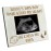 K KENON Baby Engraved Wood Picture Frame - There\'s This Boy He Calls Me PAPA - Winnie The Pooh Sonogram Picture Frame, New Mom New Dad (For Baby Boy-PAPA)