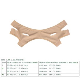 Slimming face band, slimming face mask, facelift mask, sleep neck mask, reduce double chin bandage(S)