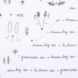 Sammy & Lou Scandi Animals 2-Pack Microfiber Fitted Crib Sheet Set, Fits Standard Crib Mattress 28 in x 52 in; Fully Elasticized,