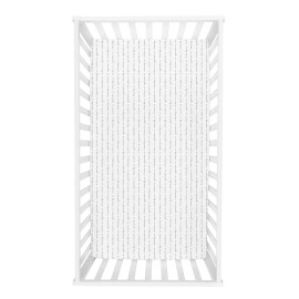 Sammy & Lou Scandi Animals 2-Pack Microfiber Fitted Crib Sheet Set, Fits Standard Crib Mattress 28 in x 52 in; Fully Elasticized,