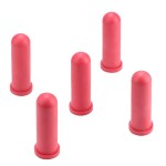 5Pcs Calf Milk Drink Nipple, 10cm Length Rubber Calf Feeding Bottle Nipple Small Animal Nursing Bottle Nipples Farm Animal Feeding Supplies