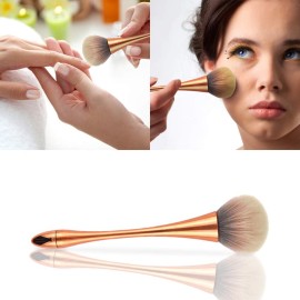 SILPECWEE 2 Pcs Nail Brushes Remove Dust Powder For Acrylic Nails Makeup Brushes Manicure Brush Clean Up Tools Nail Art Brush Set SILPECWEE 2 Pcs Nail Brushes Remove Dust Powder For Acrylic Nails Makeup Brushes Manicure Brush Clean Up Tools Nail Art Brush Set
