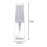LASSUM 10 Pack 10ml/0.35oz Fine Mist Spray Bottle Clear Plastic Mini Spray Bottle for Essential Oils Makeup and Perfume