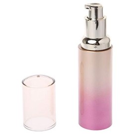 Tvoip 3Pc 40ML/1.35oz Empty Airless Cosmetics Empty Bottle Pump Empty Plastic Processing Travel Bottle Airless Vacuum Pump sub-bottle (Colorful)