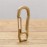 SZHOWORLD High Strength Brass Keychain Carabiner Clip EDC Spring Kits Key Ring Clasp Hook Nice Finish