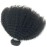 Brazilian Afro Kinky Curly Hair 8-22inch 4B4C 1 Bundle 100g Brazilian Virgin Remy Human Hair Weaves Natural Black Color (1 bundle 18inch, natural black)