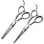 FENICE PEAK Professional Hair Cutting Thinning Shear- 8 in 1 Hairdressing Scissors Set - Barber Hair Cutting Scissors/Shears6.0 inch