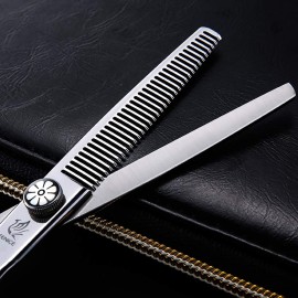 FENICE PEAK Professional Hair Cutting Thinning Shear- 8 in 1 Hairdressing Scissors Set - Barber Hair Cutting Scissors/Shears6.0 inch FENICE PEAK Professional Hair Cutting Thinning Shear- 8 in 1 Hairdressing Scissors Set - Barber Hair Cutting Scissors/Shears6.0 inch