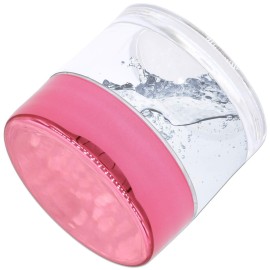 Beauticom 7g/7ml (0.23 Fl Oz) Thick Double Wall Leak-Proof Round Clear Plastic Jars with Flat Top Lids for Creams, Lotions, Make Up, Powders, Glitters (Color: Rose Gold, Quantity: 24 Pieces)