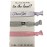 Infinity Collection Flower Girl Hair Ties (Pink/Silver) - Will You Help Me Tie The Knot? Elastic Hair Holders to Have & To Hold Your Hair Back for Weddings, 3pcs