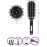 1.8 Inch (43mm)- Round Hair Brush for Blow Drying & Styling Nano Technology Ceramic Ionic - Premium Brush with Boar Bristles and Nylon + Bonus 4 Duckbill Hair Clips