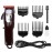 Hair Clipper, Professional USB Barbering Clipper Home Hair Cutting Kit with 4 Limit Combs for Men Women Kids Family Use