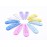 Art&Beauty 20 Pairs Assorted Color Glossy Snap Prong Clips Non-Slip Hair Clips Barrettes for Girls Ladies Women