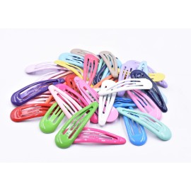 Art&Beauty 20 Pairs Assorted Color Glossy Snap Prong Clips Non-Slip Hair Clips Barrettes for Girls Ladies Women Art&Beauty 20 Pairs Assorted Color Glossy Snap Prong Clips Non-Slip Hair Clips Barrettes for Girls Ladies Women