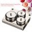 Nail Liquid Container, Mini Stainless Steel Dish Pot Liquid Powder Cup Lid Bowl Nail Art Tools Acrylic Nail Art Equipment Mini Bowl Cup Tray Pot Container Organizer Holder with Lid, 3pcs