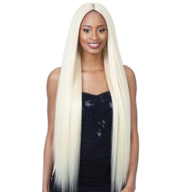 STRAIGHT 30 (1 Jet Black) - Shake-N-Go Organique Mastermix Synthetic Bundle Weave