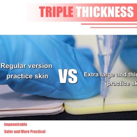 3MM Tattoo Fake Skin - 812\'SOTICA 5PCS Tattoo Practice Skins Fake Blank Tattoo Skin Double Sides Tattoo Skin Soft Microblading Practice Skin for Beginners Experienced Artists Tattoo Supplies 3MM Tattoo Fake Skin - 812\'SOTICA 5PCS Tattoo Practice Skins Fake Blank Tattoo Skin Double Sides Tattoo Skin Soft Microblading Practice Skin for Beginners Experienced Artists Tattoo Supplies