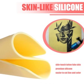 3MM Tattoo Fake Skin - 812\'SOTICA 5PCS Tattoo Practice Skins Fake Blank Tattoo Skin Double Sides Tattoo Skin Soft Microblading Practice Skin for Beginners Experienced Artists Tattoo Supplies 3MM Tattoo Fake Skin - 812\'SOTICA 5PCS Tattoo Practice Skins Fake Blank Tattoo Skin Double Sides Tattoo Skin Soft Microblading Practice Skin for Beginners Experienced Artists Tattoo Supplies
