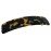 French Amie Long Rectangle Yellow Tokyo Celluloid Acetate Handmade Automatic Large Hair Clip Barrette (Yellow Tokyo)