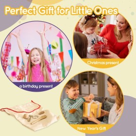 MONTESSORI OUTLET Mystery Bag (Familiar Items) for 3-6 Years Montessori Education at School and Home