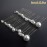 Sppry Wedding Pearl Hair Pins (12 PCS) - U Shaped Hair Accessories for Bridal Women (Silver)