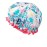 Wrapables Stylish Double Layer Waterproof Shower Caps (Set of 4), Llamas & Ocean Fun