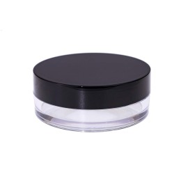 AKOAK Capacity 10 ml(0.33 oz) No Leaks Empty Reusable Plastic Loose Powder Compact Container DIY Makeup Powder Case with Sponge Powder Puff,Elasticated Net Sifter and Threaded Screw Lid AKOAK Capacity 10 ml(0.33 oz) No Leaks Empty Reusable Plastic Loose Powder Compact Container DIY Makeup Powder Case with Sponge Powder Puff,Elasticated Net Sifter and Threaded Screw Lid