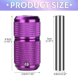 ATOMUS 25mm Tattoo Grips Tubes Self-lock Aluminum Alloy Tattoo Gun Grip Auto Self Locking Handle for Tattoo Machine Supply Body Art Tattoo Machine Parts (Purple) ATOMUS 25mm Tattoo Grips Tubes Self-lock Aluminum Alloy Tattoo Gun Grip Auto Self Locking Handle for Tattoo Machine Supply Body Art Tattoo Machine Parts (Purple)
