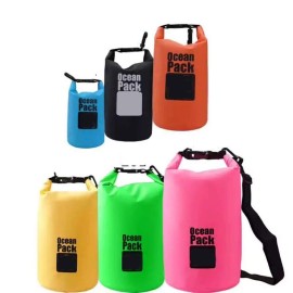 ACEVER Outdoor Dry Sack/Floating Waterproof Bag 2L/3L/5L/10L/15L/20L/30L for Boating, Kayaking, Hiking, Snowboarding, Camping, Rafting, Fishing and Backpacking (Green, 2L) ACEVER Outdoor Dry Sack/Floating Waterproof Bag 2L/3L/5L/10L/15L/20L/30L for Boating, Kayaking, Hiking, Snowboarding, Camping, Rafting, Fishing and Backpacking (Green, 2L)