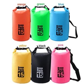 ACEVER Outdoor Dry Sack/Floating Waterproof Bag 2L/3L/5L/10L/15L/20L/30L for Boating, Kayaking, Hiking, Snowboarding, Camping, Rafting, Fishing and Backpacking (Green, 2L) ACEVER Outdoor Dry Sack/Floating Waterproof Bag 2L/3L/5L/10L/15L/20L/30L for Boating, Kayaking, Hiking, Snowboarding, Camping, Rafting, Fishing and Backpacking (Green, 2L)