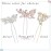 Unicra Bride Wedding Crystal Hair Pins Flower Bridal Hair Pieces Wedding Hair Accessories for Women and Girls Pack of 3 (Gold)