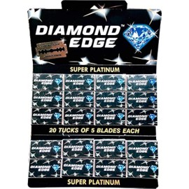Super-Max Diamond Edge Double Edge Razor Blades, 100 blades Super-Max Diamond Edge Double Edge Razor Blades, 100 blades