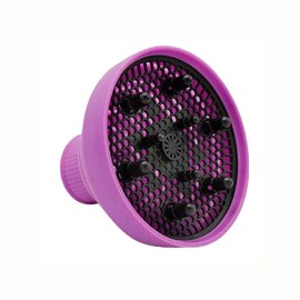 AINAAN Collapsible Silicone Hair Diffuser Attachment- The latest travel portable, 2019, Purple, silicone diffuser