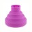 AINAAN Collapsible Silicone Hair Diffuser Attachment- The latest travel portable, 2019, Purple, silicone diffuser