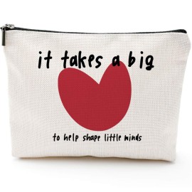 A Big Heart Teacher Thank You Gift: Graduation Gifts for Women - Makeup Bag