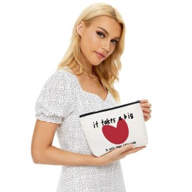 A Big Heart Teacher Thank You Gift: Graduation Gifts for Women - Makeup Bag