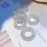 20pcs Transparent Spiral Hair Ties No Crease Hair Coils Elastic Ponytail Holders Spiral Phone Cord Hair Ties Hair Bands Hair Accessory for Women Girls
