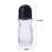 2 Pcs 1.69oz /50ml Clear Refillable Glass Roll-On Bottles Empty Roll On Bottles Reusable Leak-Proof Massage Roller Bottles Containers Plastic Roller Ball for DIY Essential Oils White Cap
