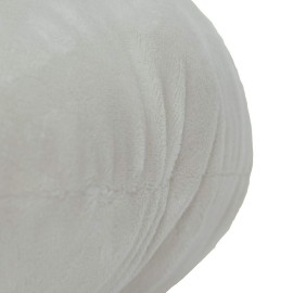 Emoji Alien Face Emoticon Cushion Stuffed Plush Soft Pillow, Official Certified, EvZ 31cm Gray