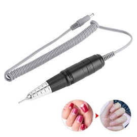 Electric Nail Drill Pen - 30000rpm Nail Polishing Machine Replacement Handle for Electric Nail Grinding Machine for Manicure Pedicure Machine Accessory Tool (01)