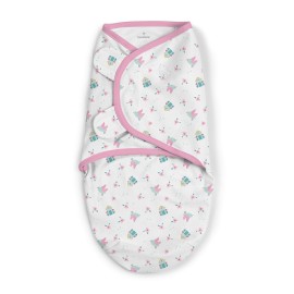 SwaddleMe Original Swaddle, Birdhouse, Small (0-3 Months, 7-14 Lb, up to 26)