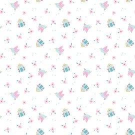 SwaddleMe Original Swaddle, Birdhouse, Small (0-3 Months, 7-14 Lb, up to 26)