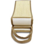 50 Inch Extra Long Natural Exfoliating Loofah Luffa Back Scrubber for Shower for Men Women, Deep Clean & Invigorate Your Skin Back Scrubber